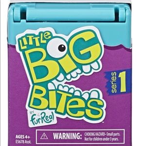 Little Big Bites by furReal, Series 1; Surprising figures;set of 3